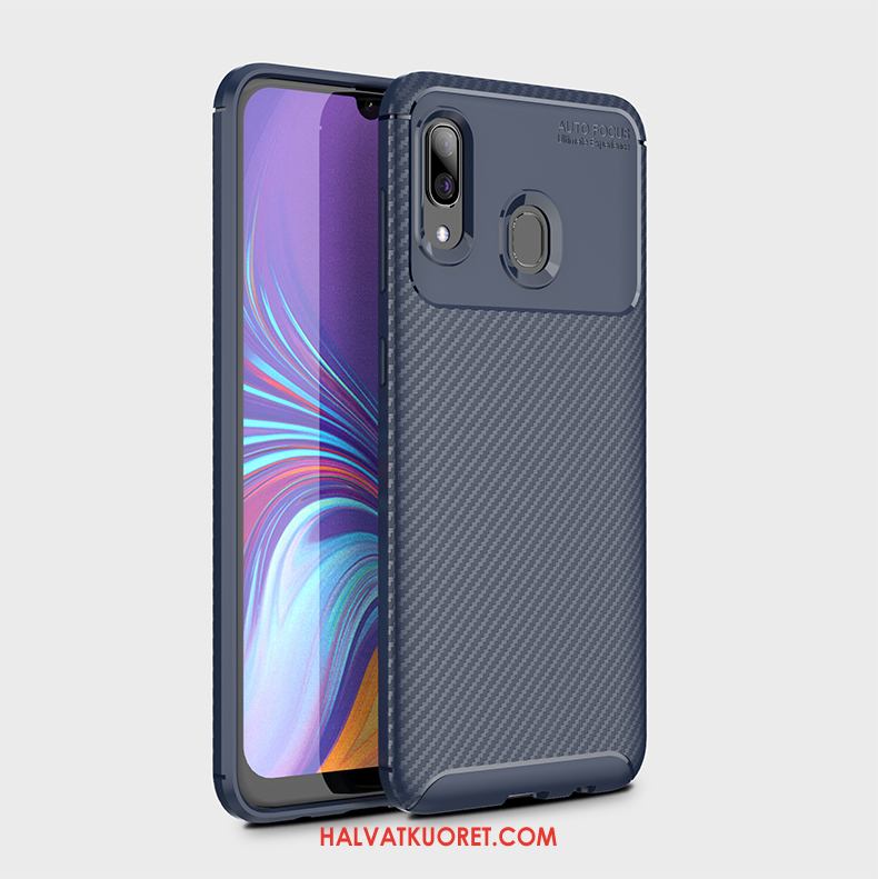 Samsung Galaxy A40 Kuoret Kuitu Murtumaton Persoonallisuus, Samsung Galaxy A40 Kuori Silikoni Puhelimen Braun