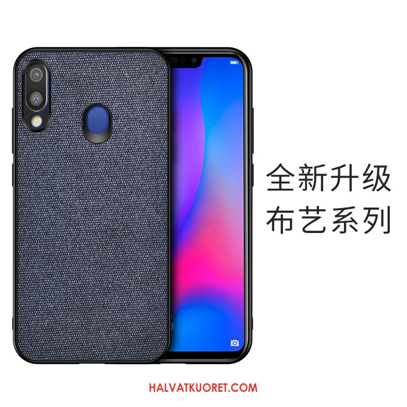 Samsung Galaxy A40 Kuoret Liitos Kova, Samsung Galaxy A40 Kuori Kotelo Tummansininen