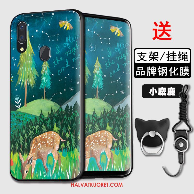 Samsung Galaxy A40 Kuoret Tähti Kotelo, Samsung Galaxy A40 Kuori Suojaus Pehmeä Neste