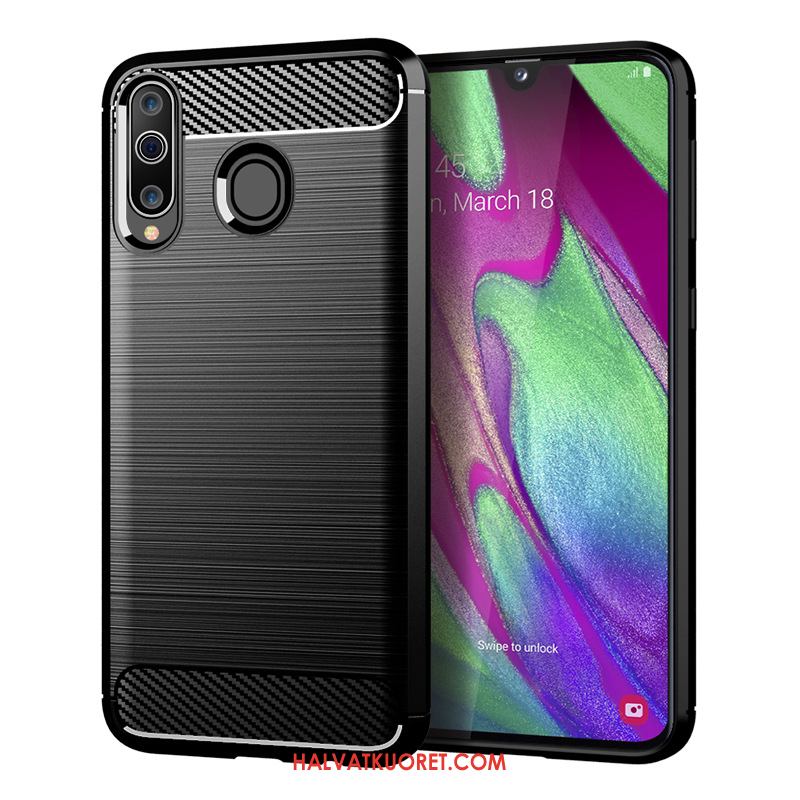 Samsung Galaxy A40s Kuoret Tähti Musta Murtumaton, Samsung Galaxy A40s Kuori Puhelimen Kukkakuvio