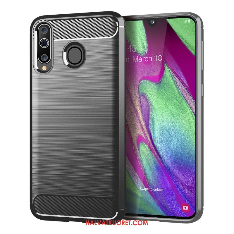 Samsung Galaxy A40s Kuoret Tähti Musta Murtumaton, Samsung Galaxy A40s Kuori Puhelimen Kukkakuvio