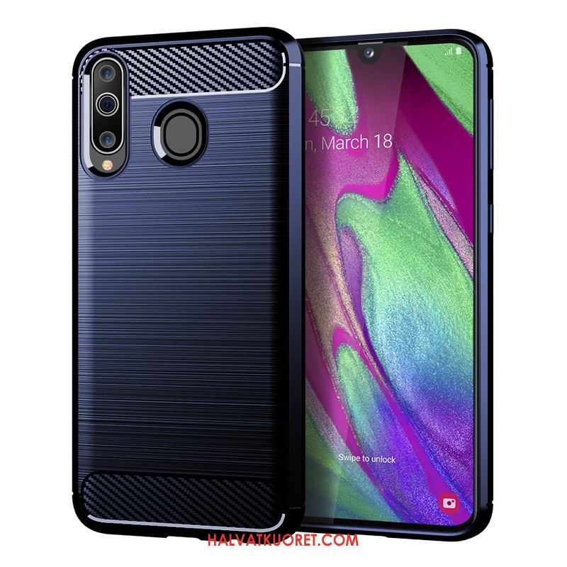 Samsung Galaxy A40s Kuoret Tähti Musta Murtumaton, Samsung Galaxy A40s Kuori Puhelimen Kukkakuvio