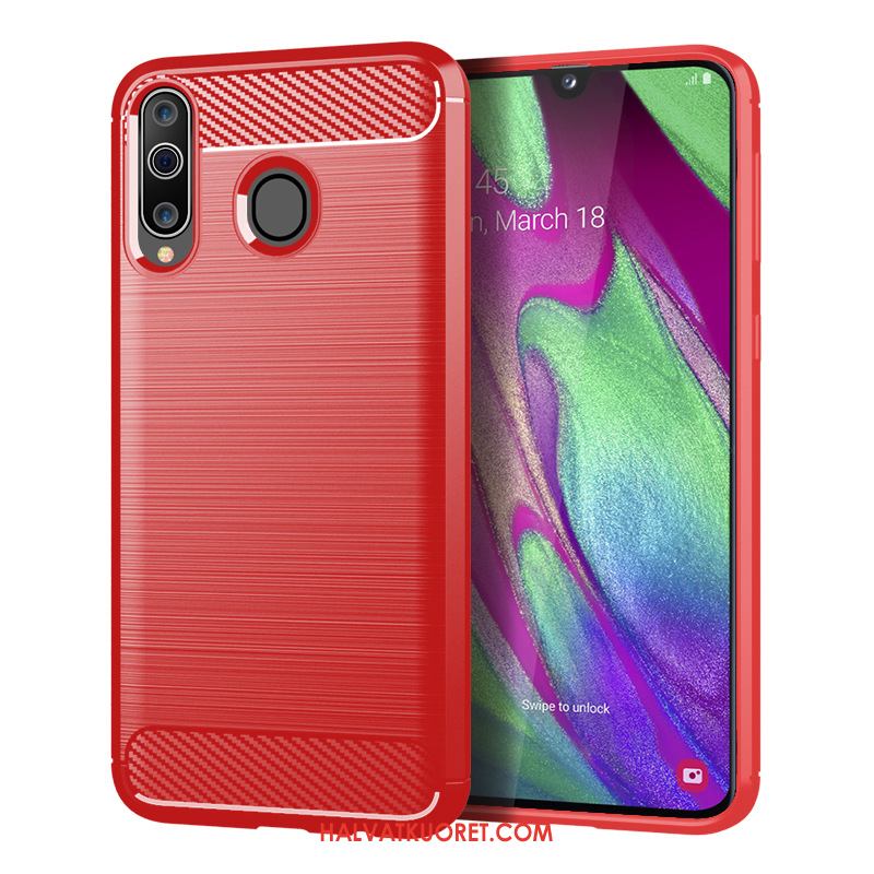 Samsung Galaxy A40s Kuoret Tähti Musta Murtumaton, Samsung Galaxy A40s Kuori Puhelimen Kukkakuvio