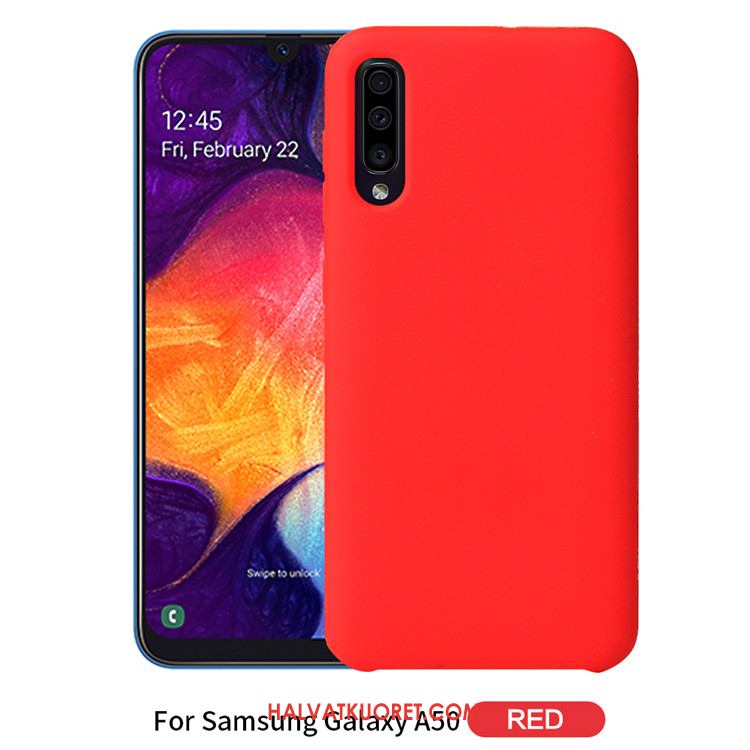 Samsung Galaxy A50 Kuoret Uusi Musta Kiinteä Väri, Samsung Galaxy A50 Kuori Tähti Puhelimen