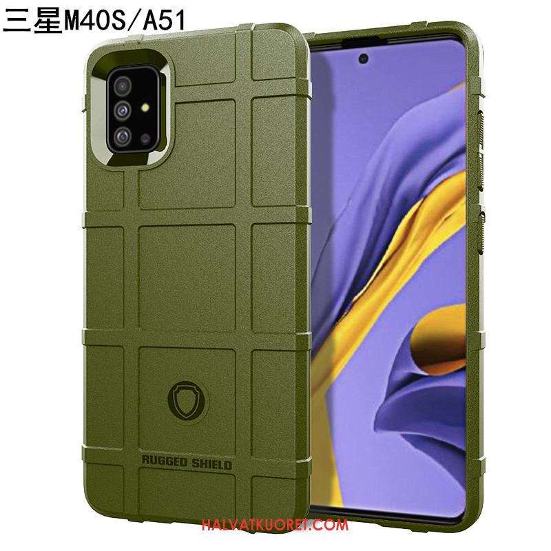 Samsung Galaxy A51 Kuoret Kolme Puolustusta Luova, Samsung Galaxy A51 Kuori Auto Magneettinen