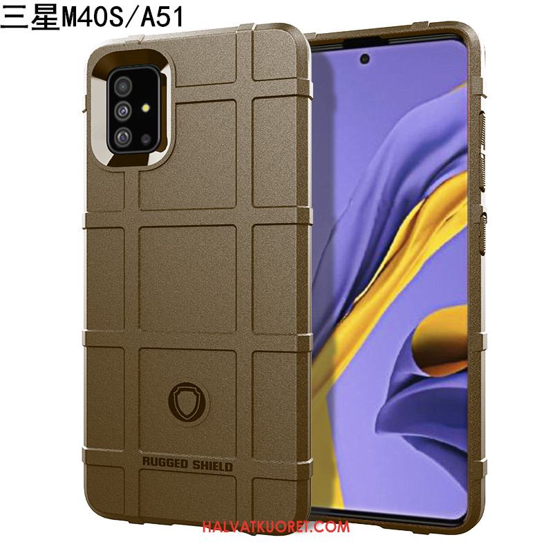 Samsung Galaxy A51 Kuoret Kolme Puolustusta Luova, Samsung Galaxy A51 Kuori Auto Magneettinen