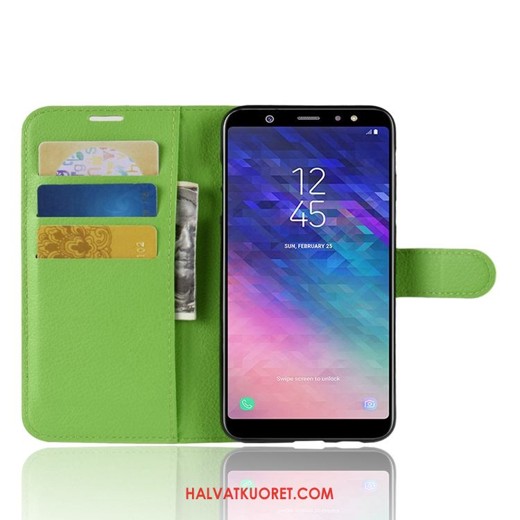 Samsung Galaxy A6+ Kuoret All Inclusive Kortti Tähti, Samsung Galaxy A6+ Kuori Litsi