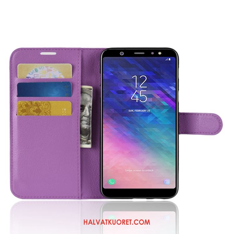 Samsung Galaxy A6+ Kuoret All Inclusive Kortti Tähti, Samsung Galaxy A6+ Kuori Litsi