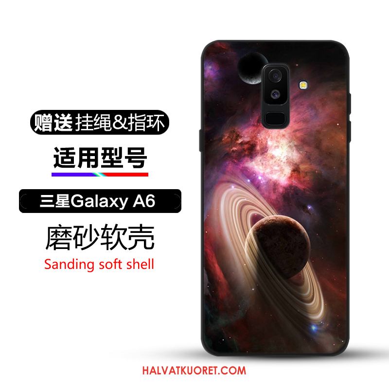 Samsung Galaxy A6 Kuoret Ihana Suojaus, Samsung Galaxy A6 Kuori Puhelimen Sininen