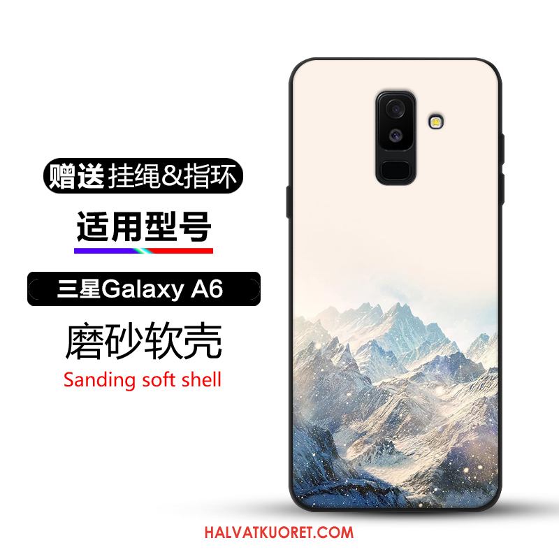 Samsung Galaxy A6 Kuoret Ihana Suojaus, Samsung Galaxy A6 Kuori Puhelimen Sininen