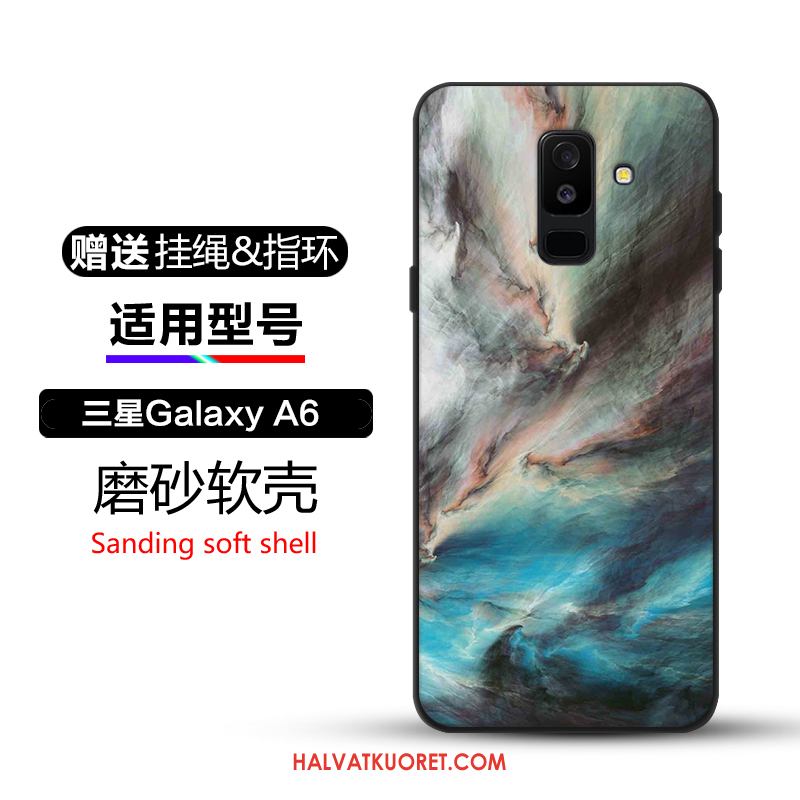 Samsung Galaxy A6 Kuoret Ihana Suojaus, Samsung Galaxy A6 Kuori Puhelimen Sininen