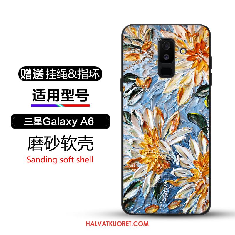 Samsung Galaxy A6 Kuoret Ihana Suojaus, Samsung Galaxy A6 Kuori Puhelimen Sininen