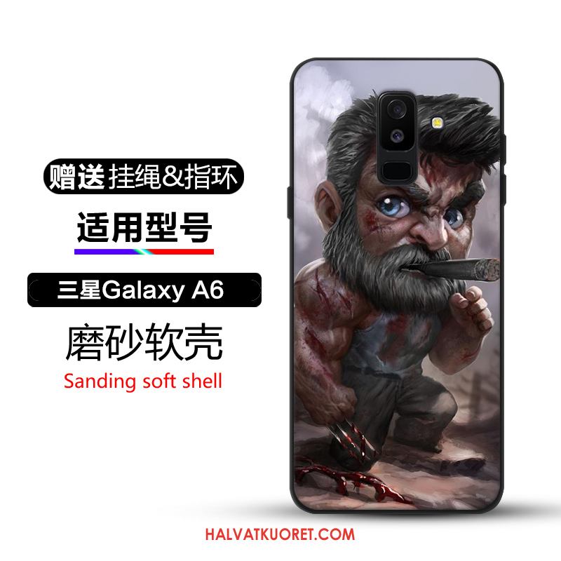 Samsung Galaxy A6 Kuoret Ihana Suojaus, Samsung Galaxy A6 Kuori Puhelimen Sininen