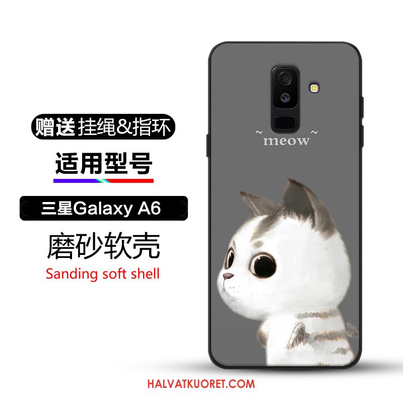 Samsung Galaxy A6 Kuoret Ihana Suojaus, Samsung Galaxy A6 Kuori Puhelimen Sininen