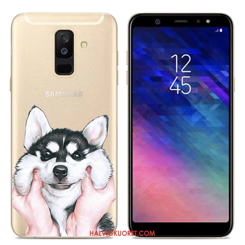 Samsung Galaxy A6+ Kuoret Kotelo Tähti Silikoni, Samsung Galaxy A6+ Kuori Sarjakuva Maalaus