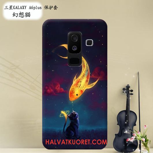 Samsung Galaxy A6+ Kuoret Puhelimen Kotelo, Samsung Galaxy A6+ Kuori Trendi Suojaus