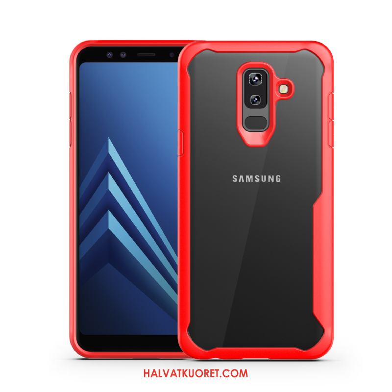 Samsung Galaxy A6+ Kuoret Silikoni Murtumaton Puhelimen, Samsung Galaxy A6+ Kuori Läpinäkyvä Tähti