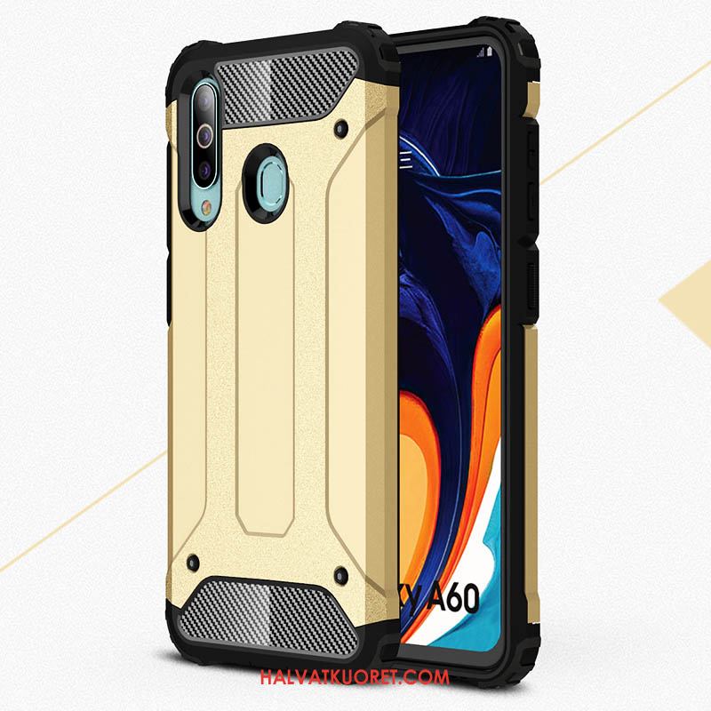 Samsung Galaxy A60 Kuoret Jauhe Tähti, Samsung Galaxy A60 Kuori Suojaus Pesty Suede