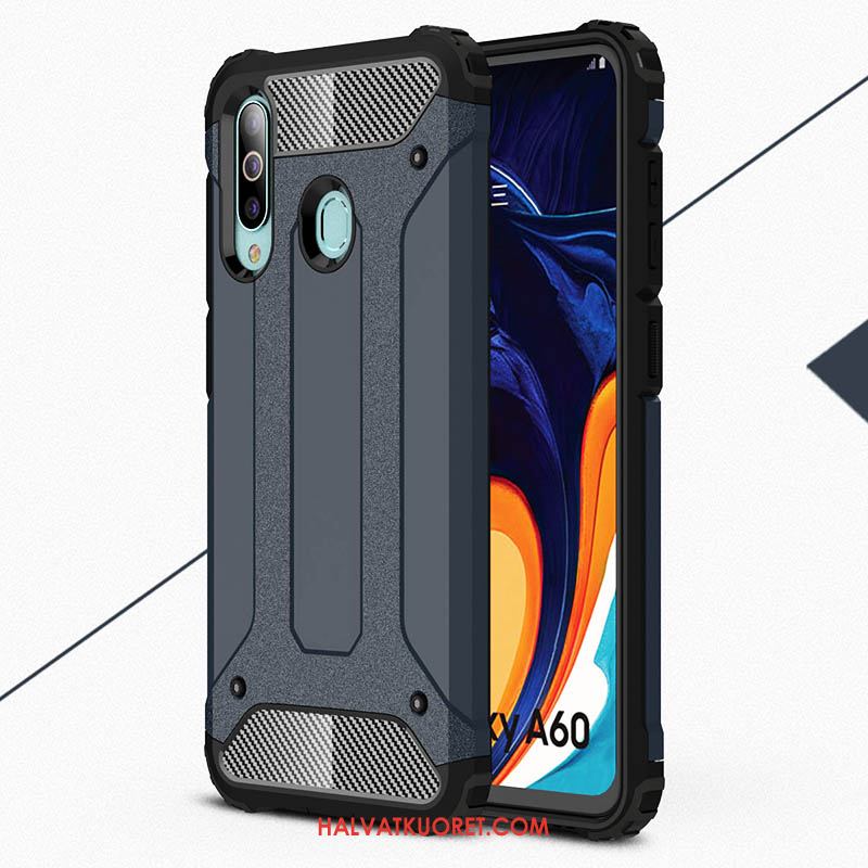 Samsung Galaxy A60 Kuoret Jauhe Tähti, Samsung Galaxy A60 Kuori Suojaus Pesty Suede