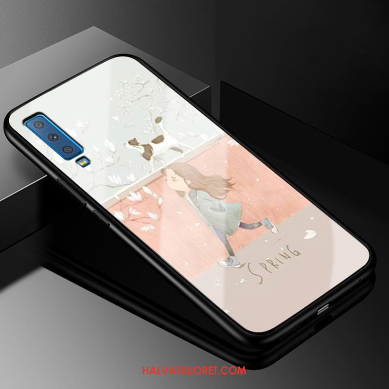 Samsung Galaxy A7 2018 Kuoret Kustannukset Puhelimen Lasi, Samsung Galaxy A7 2018 Kuori Suojaus Kova