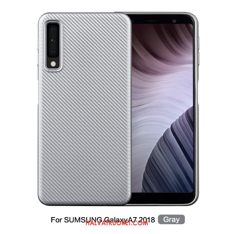 Samsung Galaxy A7 2018 Kuoret Pesty Suede Kuitu, Samsung Galaxy A7 2018 Kuori Tähti Pehmeä Neste