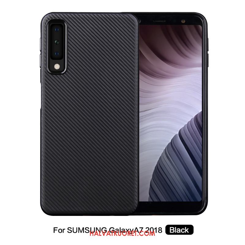 Samsung Galaxy A7 2018 Kuoret Pesty Suede Kuitu, Samsung Galaxy A7 2018 Kuori Tähti Pehmeä Neste