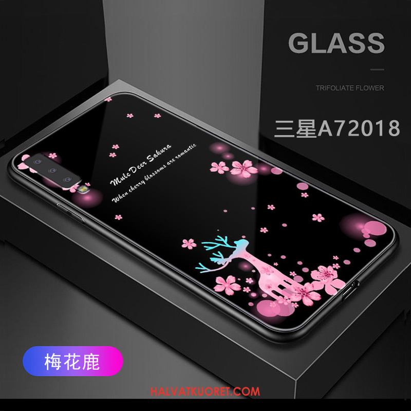 Samsung Galaxy A7 2018 Kuoret Tähti Puhelimen, Samsung Galaxy A7 2018 Kuori Violetti Trendi