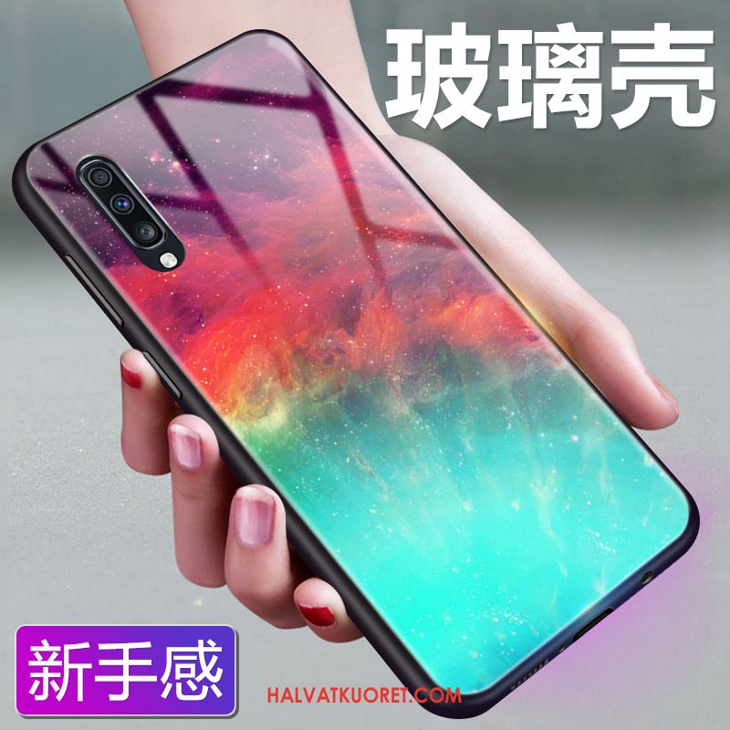 Samsung Galaxy A70 Kuoret Monivärinen Puhelimen Suojaus, Samsung Galaxy A70 Kuori Kotelo Sininen