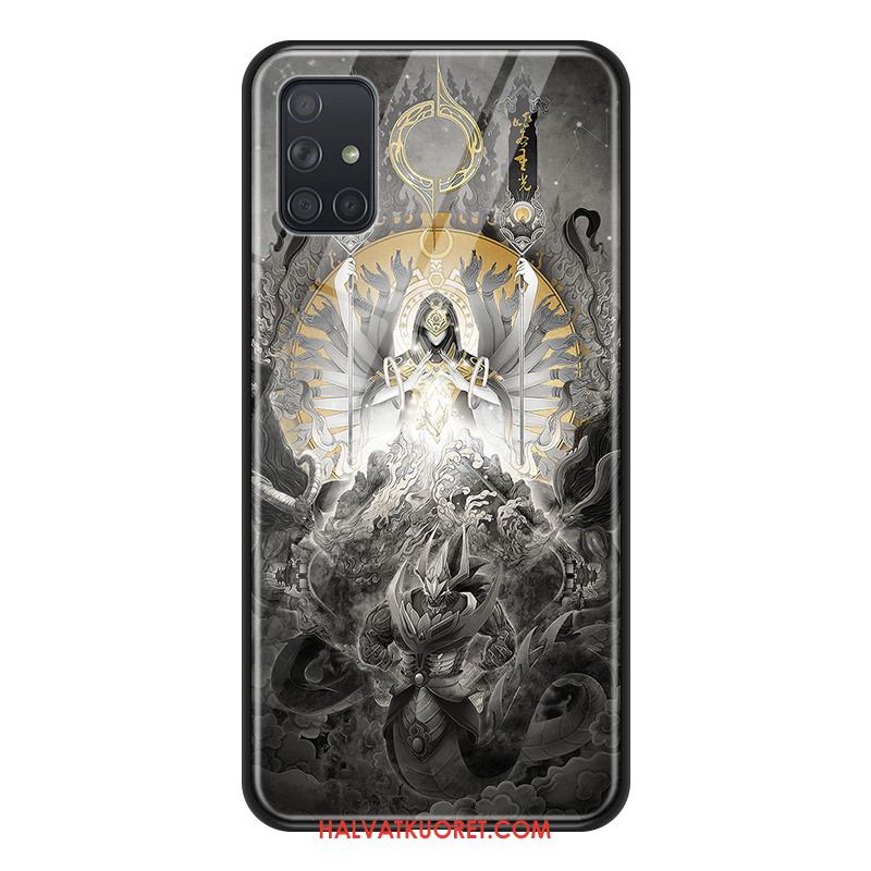 Samsung Galaxy A71 Kuoret Punainen Kotelo, Samsung Galaxy A71 Kuori Buddha Puhelimen