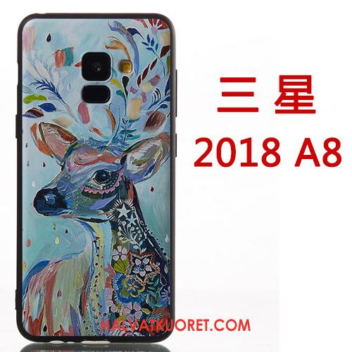 Samsung Galaxy A8 2018 Kuoret Luova Puhelimen Tähti, Samsung Galaxy A8 2018 Kuori Sarjakuva Persoonallisuus