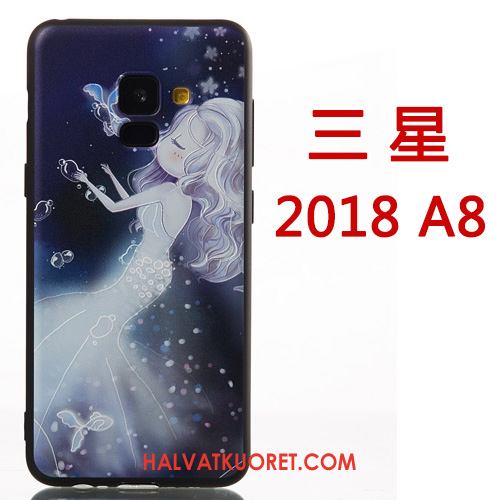 Samsung Galaxy A8 2018 Kuoret Luova Puhelimen Tähti, Samsung Galaxy A8 2018 Kuori Sarjakuva Persoonallisuus