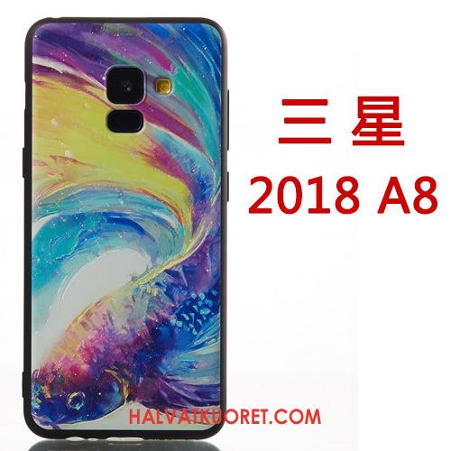 Samsung Galaxy A8 2018 Kuoret Luova Puhelimen Tähti, Samsung Galaxy A8 2018 Kuori Sarjakuva Persoonallisuus