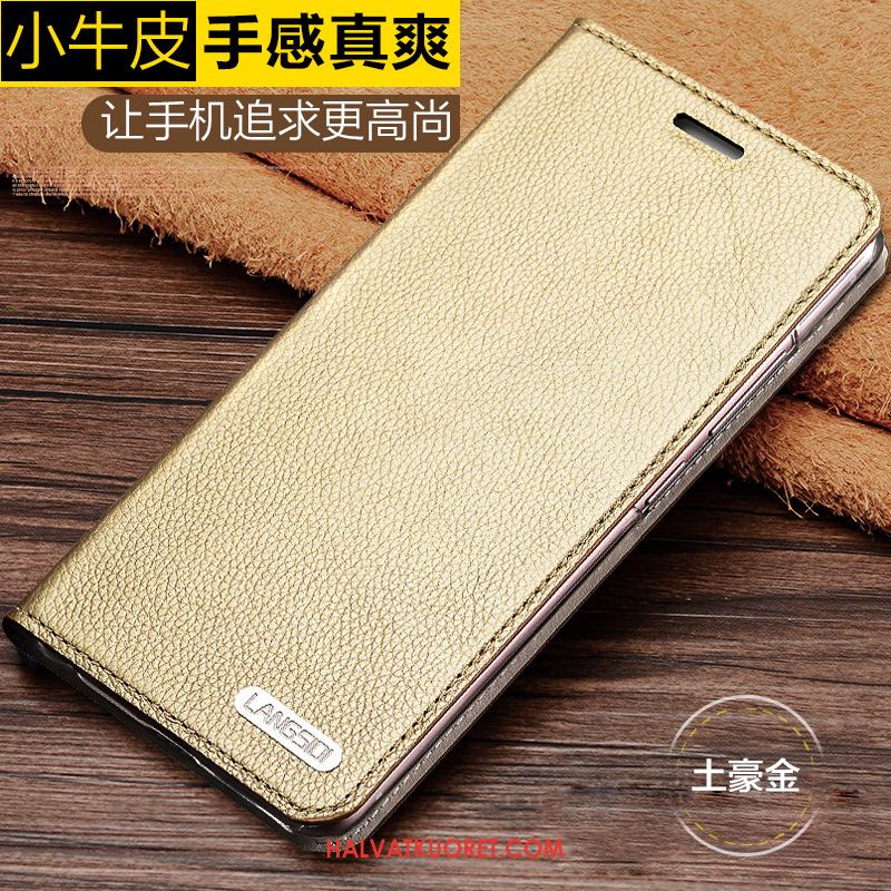 Samsung Galaxy A8 Kuoret Lehmä Kukkakuvio Murtumaton, Samsung Galaxy A8 Kuori Tähti Litsi Braun