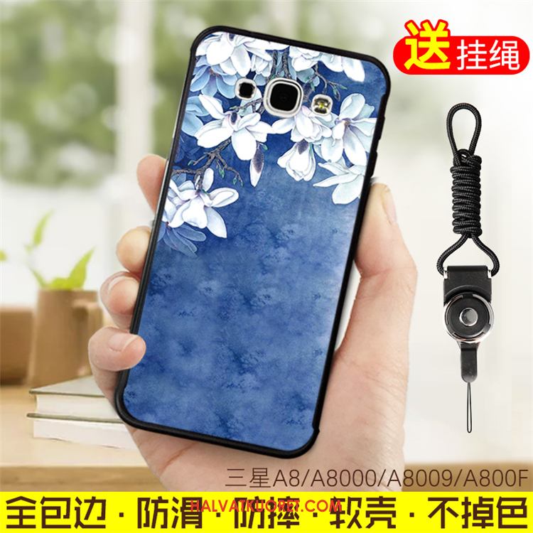 Samsung Galaxy A8 Kuoret Ripustettavat Koristeet Silikoni Jauhe, Samsung Galaxy A8 Kuori Puhelimen Tähti
