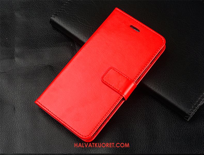 Samsung Galaxy A8 Kuoret Tähti Liiketoiminta Punainen, Samsung Galaxy A8 Kuori Nahkakotelo Puhelimen