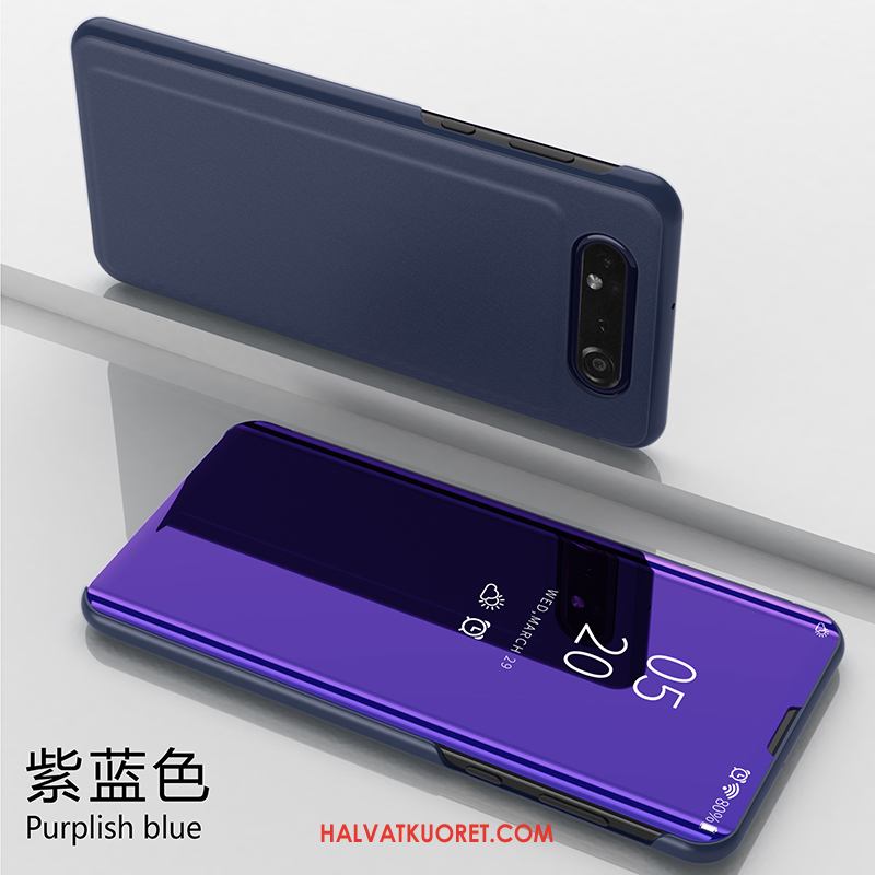 Samsung Galaxy A80 Kuoret Kulta Puhelimen Murtumaton, Samsung Galaxy A80 Kuori Nahkakotelo