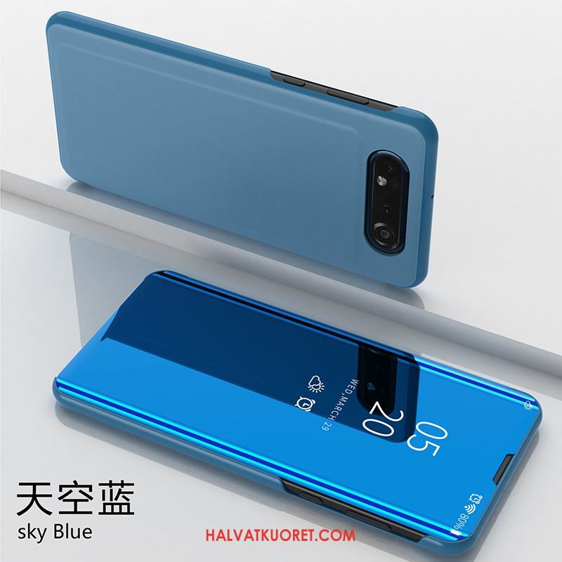 Samsung Galaxy A80 Kuoret Kulta Puhelimen Murtumaton, Samsung Galaxy A80 Kuori Nahkakotelo