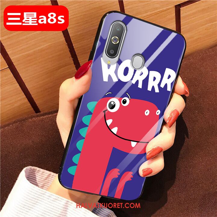 Samsung Galaxy A8s Kuoret Lasi Suojaus Murtumaton, Samsung Galaxy A8s Kuori Jauhe Kotelo