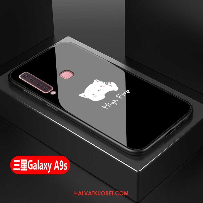 Samsung Galaxy A9 2018 Kuoret All Inclusive Net Red Suojaus, Samsung Galaxy A9 2018 Kuori Valkoinen Pieni