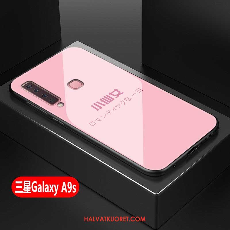 Samsung Galaxy A9 2018 Kuoret All Inclusive Net Red Suojaus, Samsung Galaxy A9 2018 Kuori Valkoinen Pieni