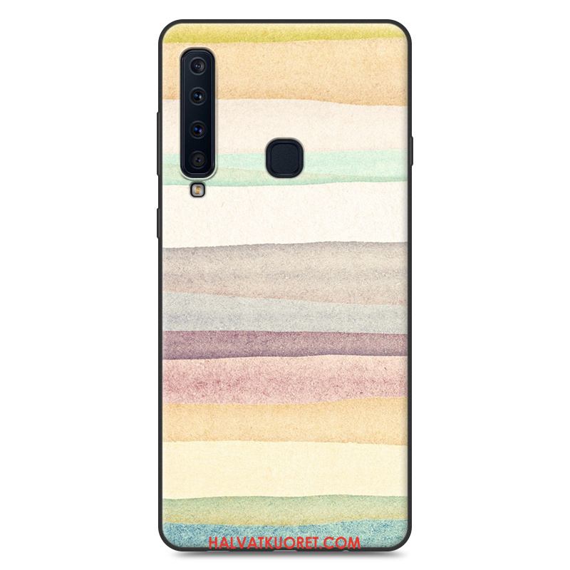 Samsung Galaxy A9 2018 Kuoret Murtumaton Yksinkertainen Tähti, Samsung Galaxy A9 2018 Kuori Violetti Kotelo