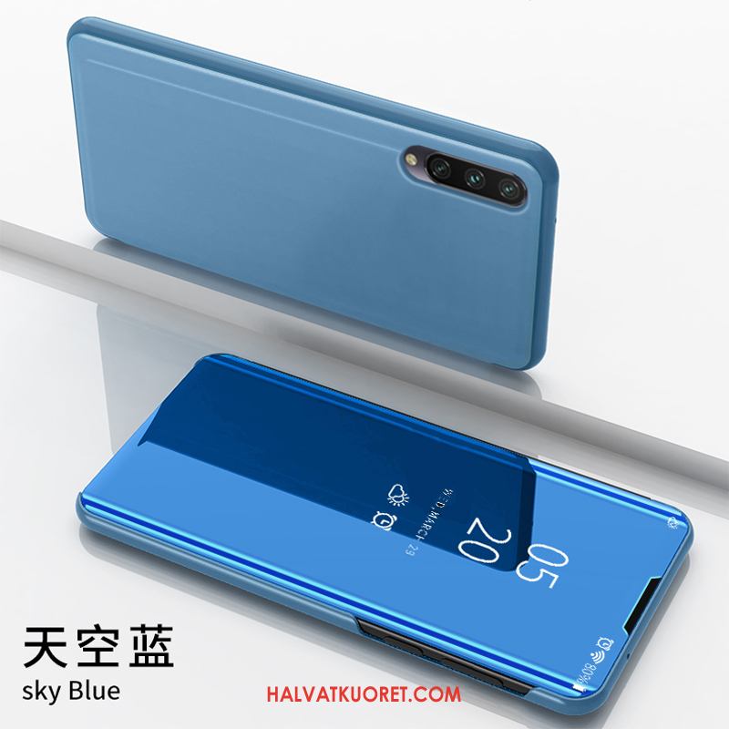 Samsung Galaxy A90 5g Kuoret Nahkakotelo Pinkki Kulta, Samsung Galaxy A90 5g Kuori Puhelimen Suojaus