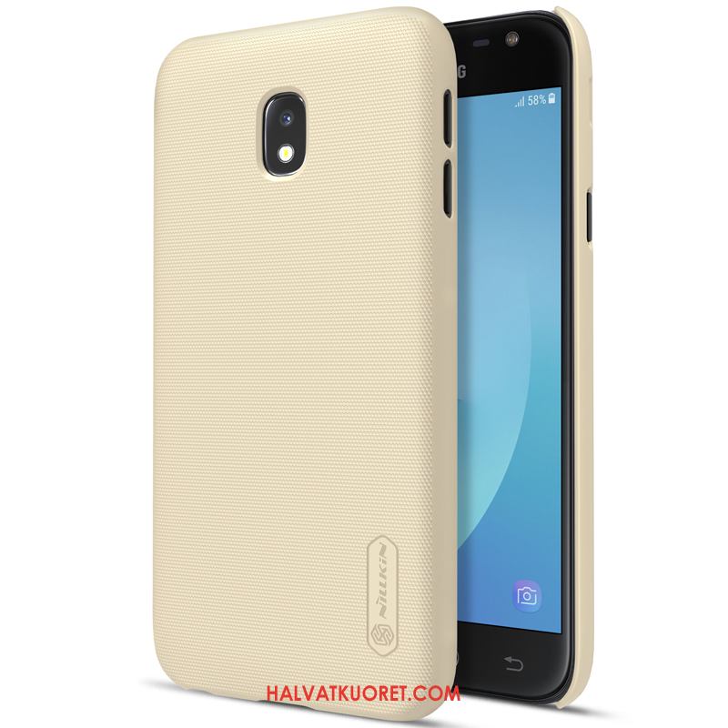 Samsung Galaxy J3 2017 Kuoret Kulta Suojaus Kotelo, Samsung Galaxy J3 2017 Kuori Kova Liukumaton