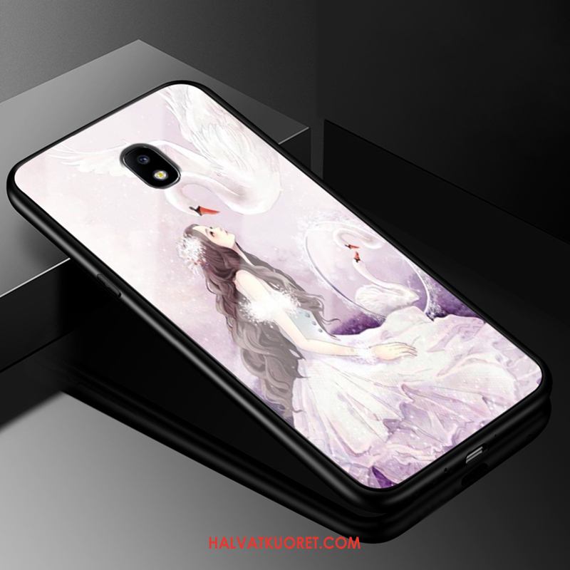 Samsung Galaxy J5 2017 Kuoret Eurooppa Puhelimen Silikoni, Samsung Galaxy J5 2017 Kuori Net Red Musta