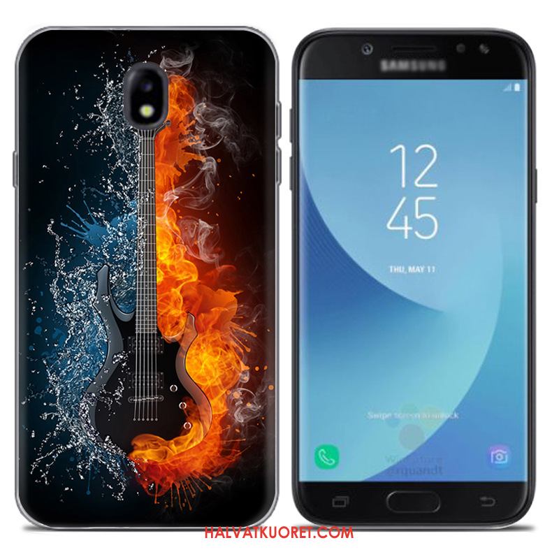 Samsung Galaxy J5 2017 Kuoret Sininen Eurooppa Tähti, Samsung Galaxy J5 2017 Kuori Pehmeä Neste