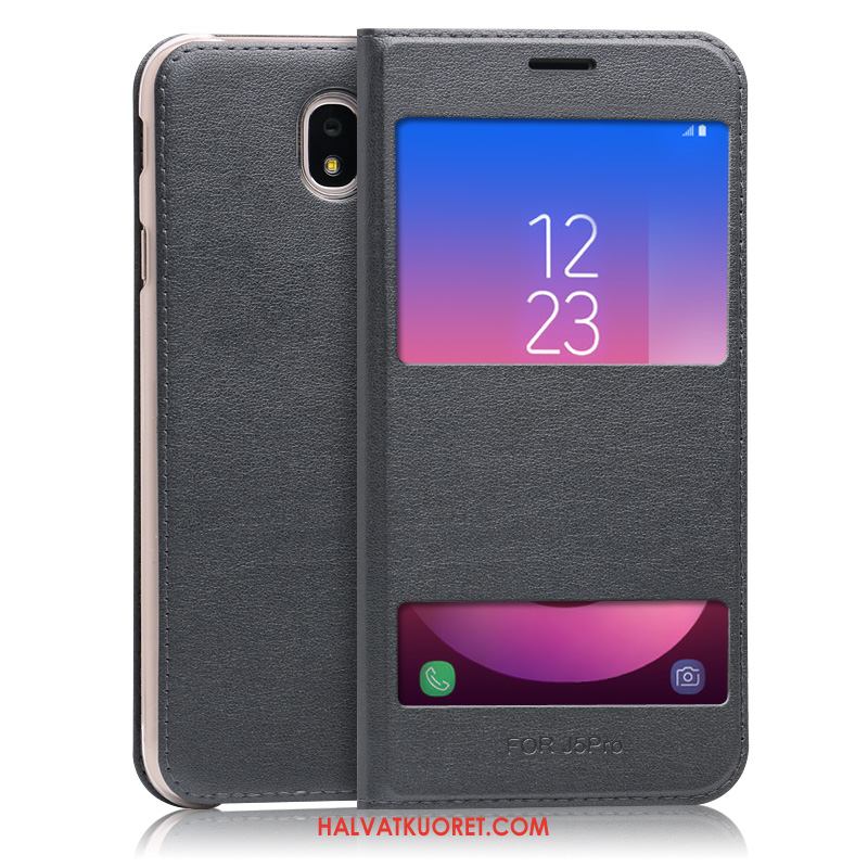 Samsung Galaxy J5 2017 Kuoret Tuki Nahkakotelo Kulta, Samsung Galaxy J5 2017 Kuori Puhelimen Murtumaton