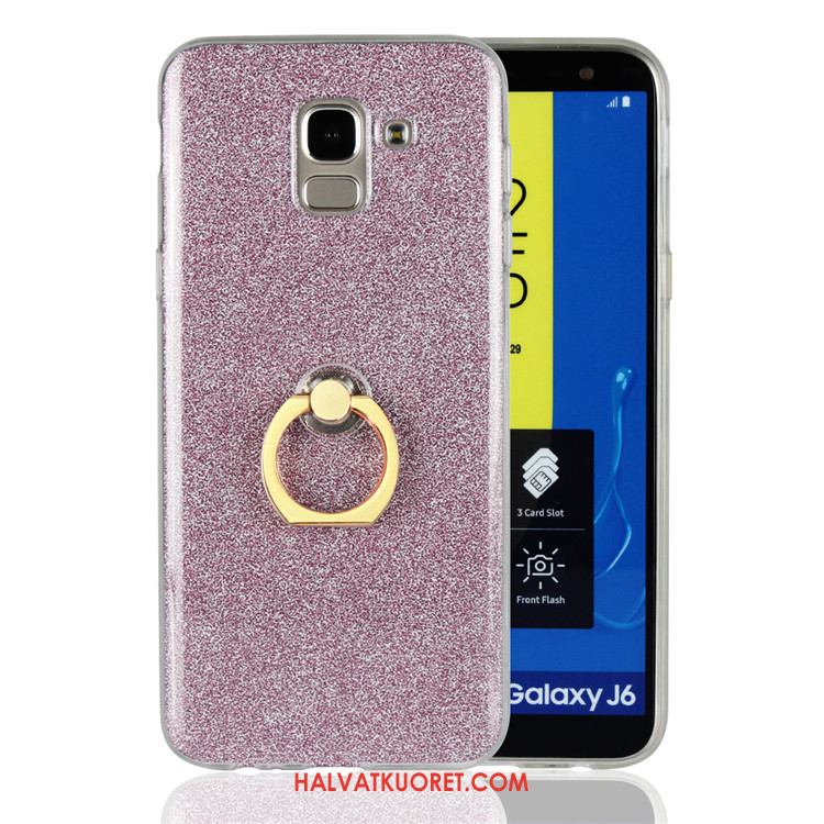 Samsung Galaxy J6 Kuoret Rengas Tähti Puhelimen, Samsung Galaxy J6 Kuori Silikoni Kotelo