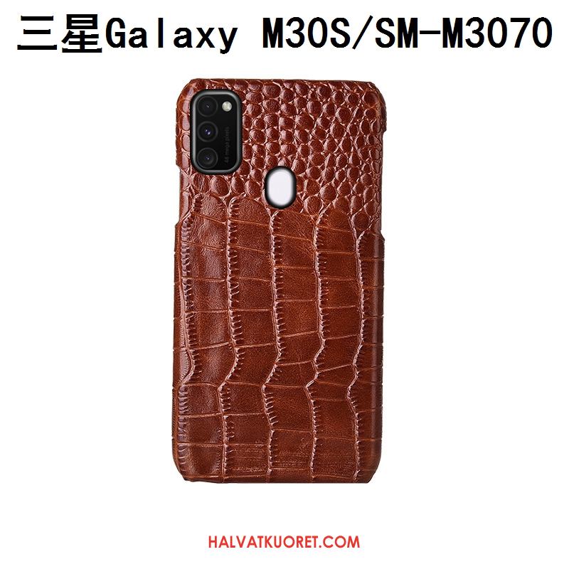 Samsung Galaxy M30s Kuoret Tila Ylellisyys Muokata, Samsung Galaxy M30s Kuori Tähti Puhelimen Braun