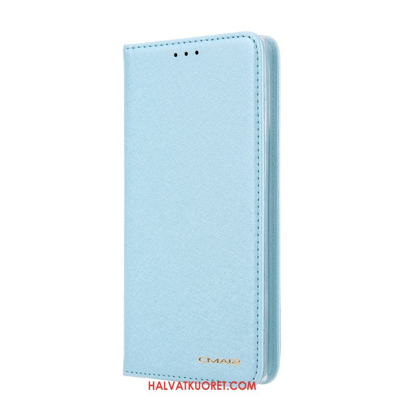 Samsung Galaxy Note 10+ Kuoret Puhelimen Sininen Kortti, Samsung Galaxy Note 10+ Kuori Nahkakotelo