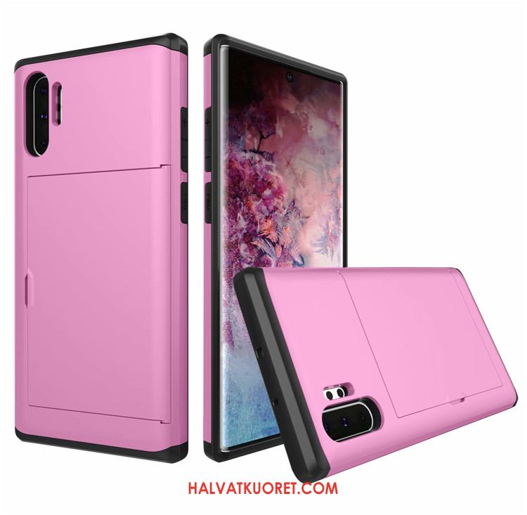 Samsung Galaxy Note 10+ Kuoret Puhelimen Suojaus Valkoinen, Samsung Galaxy Note 10+ Kuori Kortti Tähti